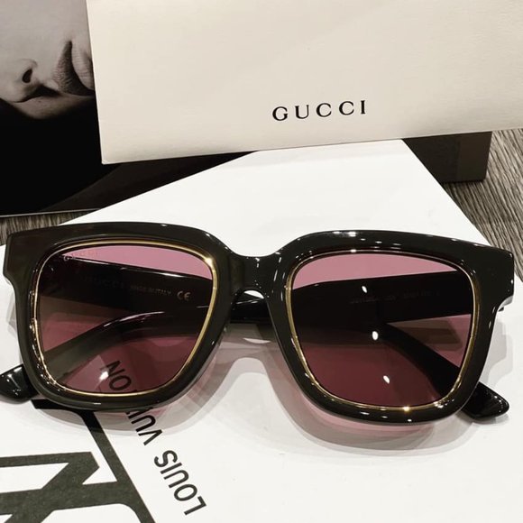 NWT GUCCI GG1136SA - 004 Violet Sunglasses - Picture 2 of 9